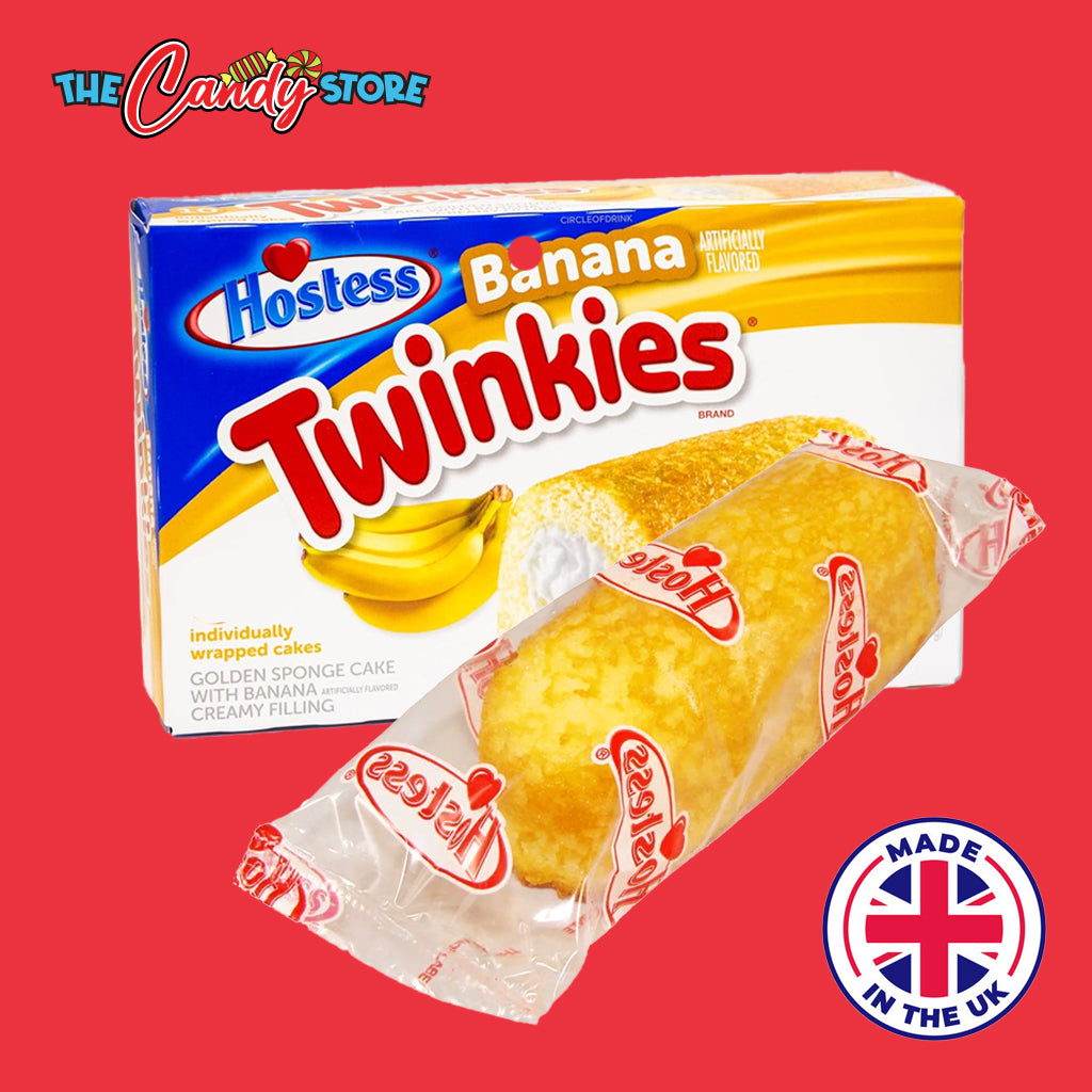 Hostess Banana Twinkies Golden Sponge Cake