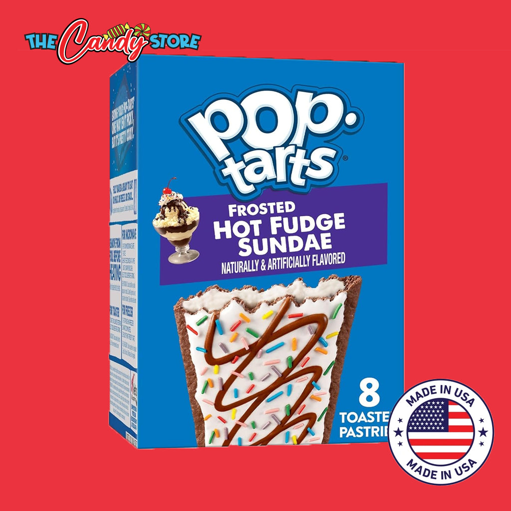 Pop Tarts Frosted Hot Fudge Sundae Toaster Pastries Box