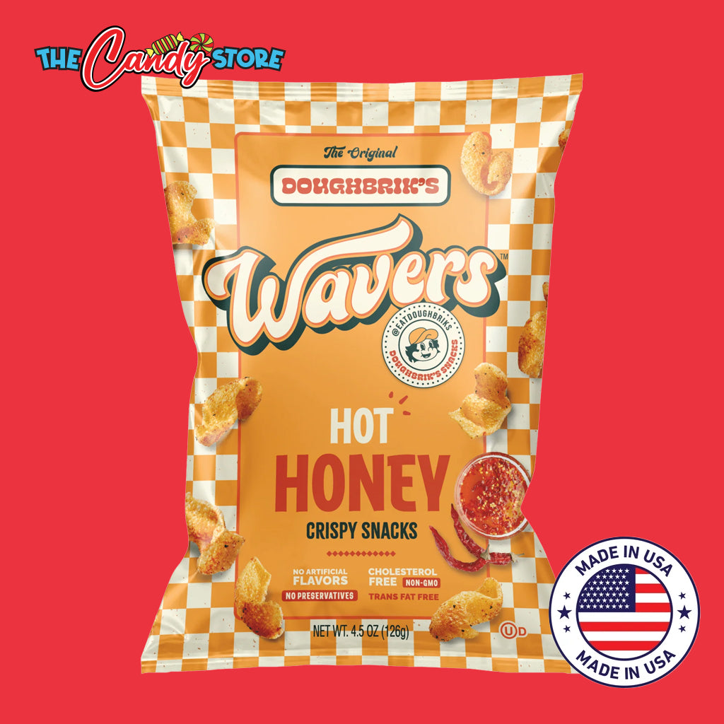 Doughbrik's Hot Honey Wavers Snack