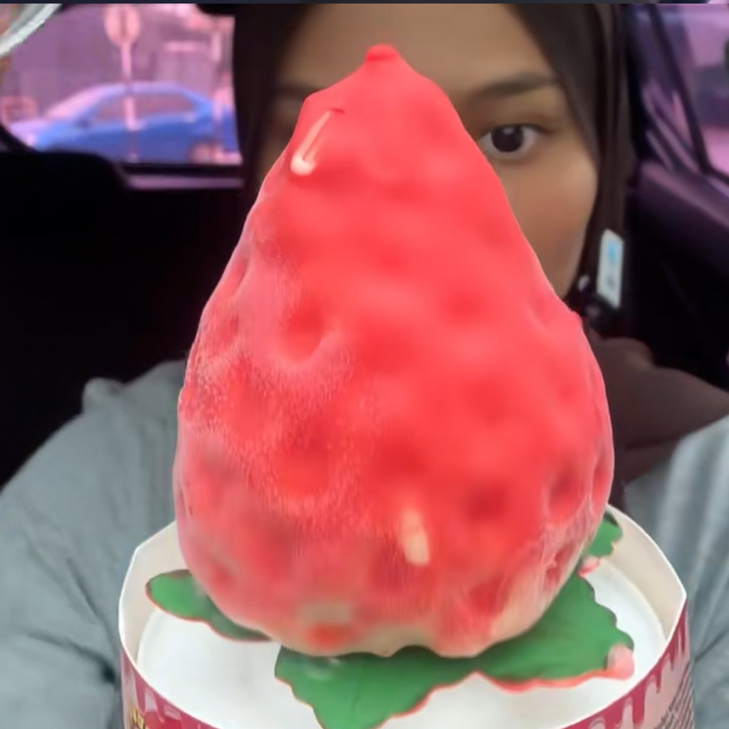 3D Premium Strawberry Ice Cream