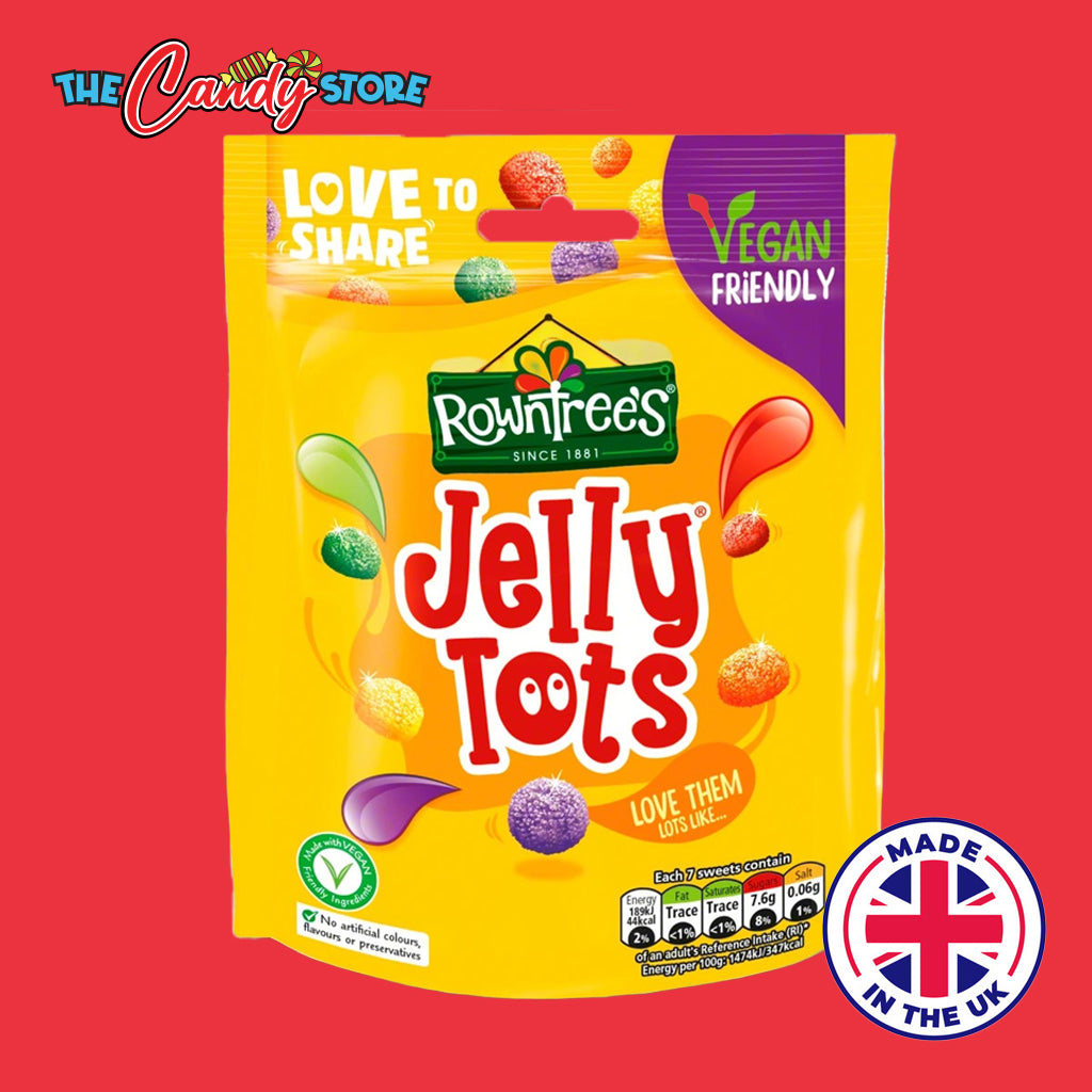 Rowntree's Jelly Tots Vegan Fruity Candy