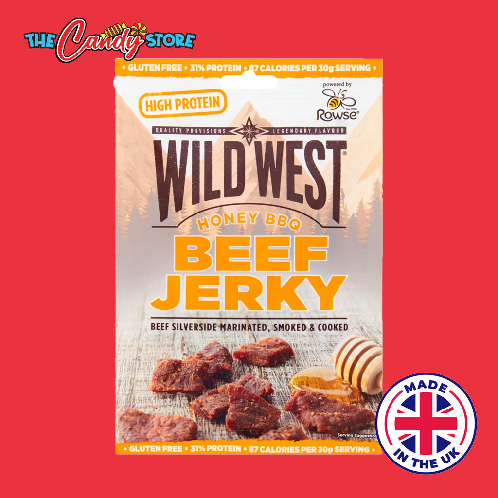 Wild West High Protein Honey BBQ Beef Jerky