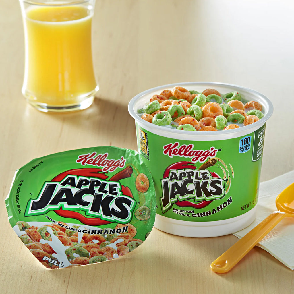 Kellogg's Apple Jacks Breakfast Cereal Cups