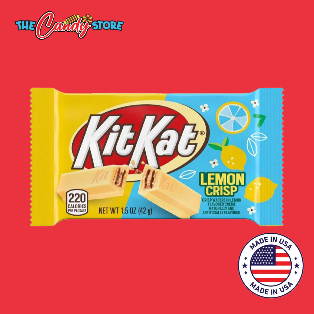 Kit Kat Lemon Crisp Creme Flavored Wafer Bar