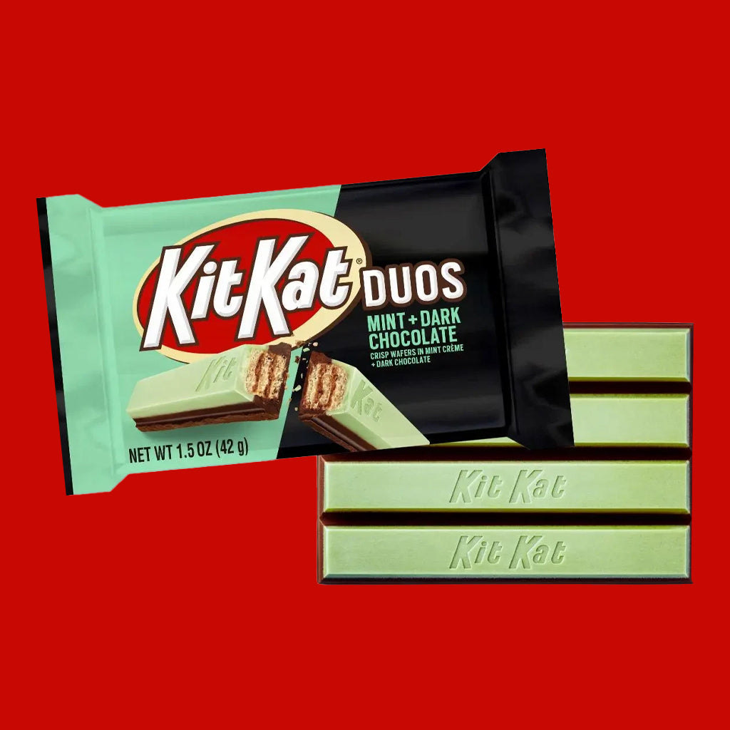 Kit Kat Duo Mint and Dark Chocolate Flavored Wafer Bar