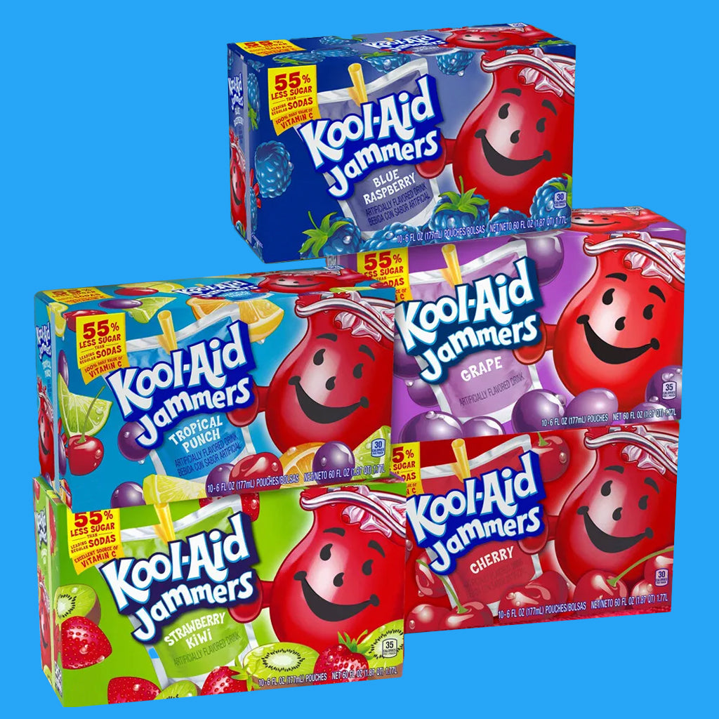 Kool-Aid Jammers Flavored Fruity Juice Drink Pouch