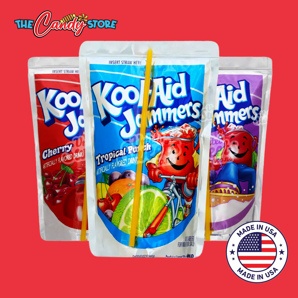 Kool-Aid Jammers Flavored Fruity Juice Drink Pouch