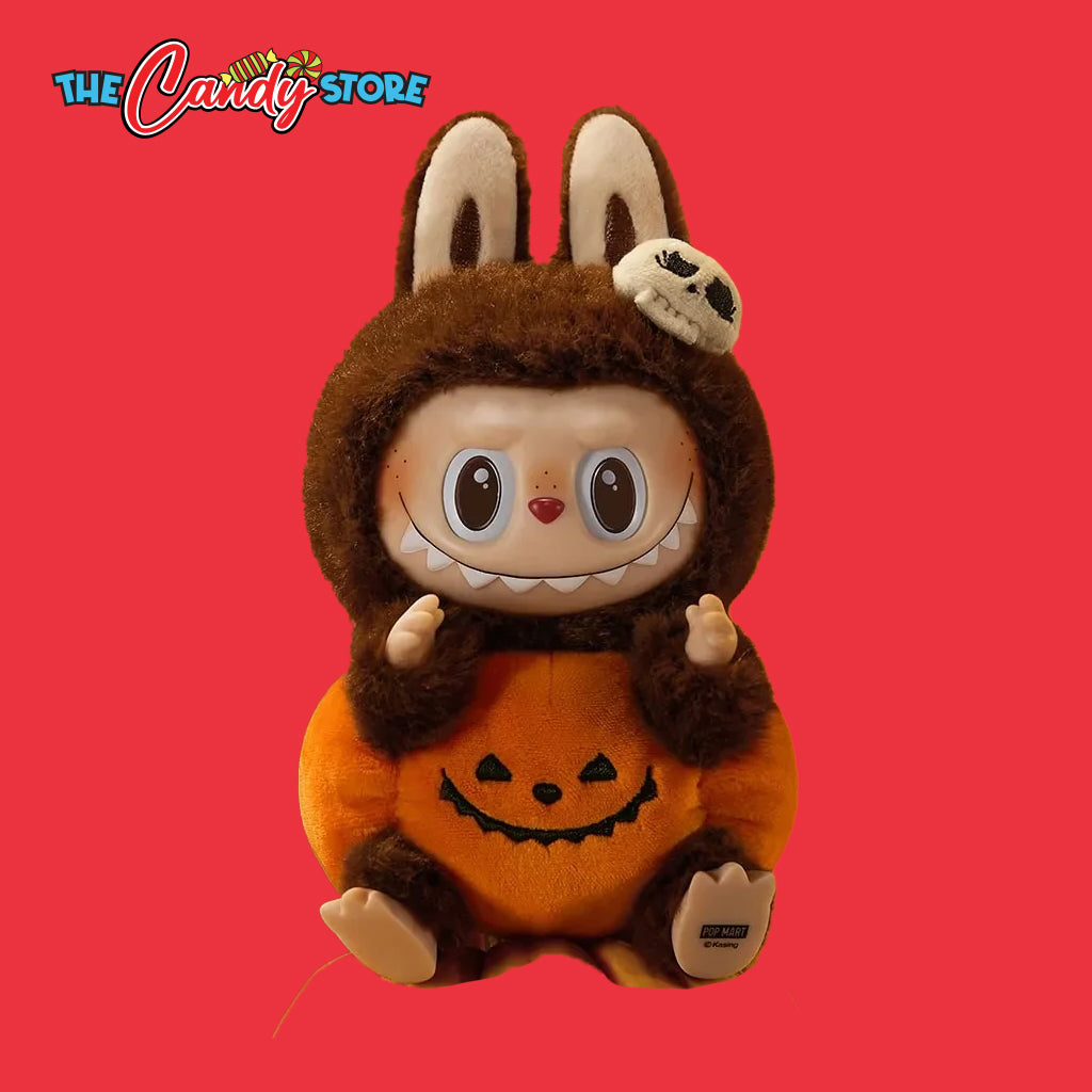 THE MONSTERS - Happy Halloween Sitting Pumpkin Vinyl Pendant Plush Doll