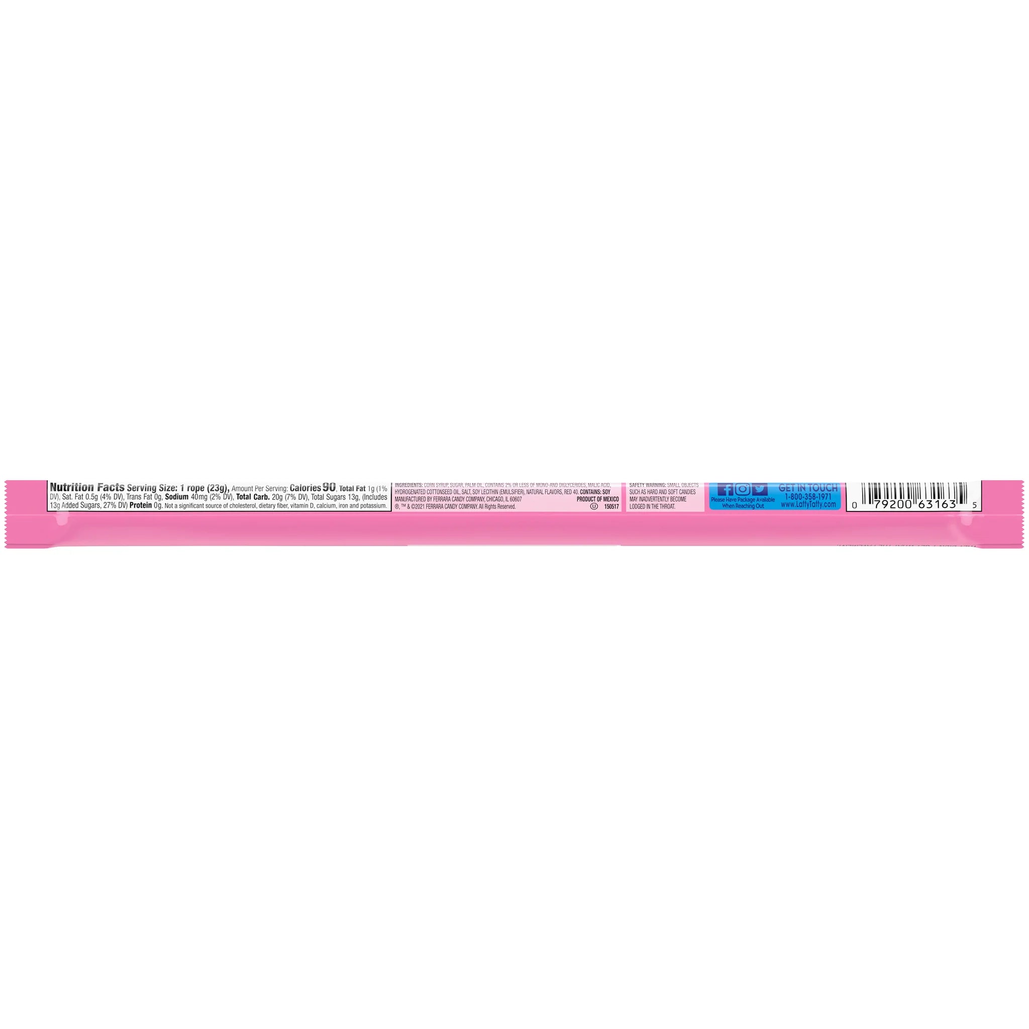 Laffy Taffy Ropes Strawberry Candy