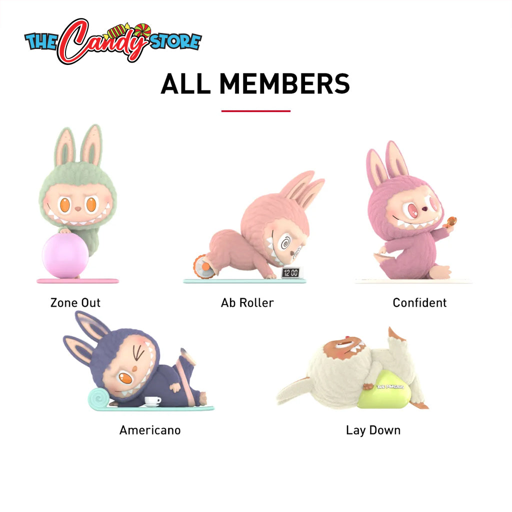 THE MONSTERS - Lazy Yoga Series Figures Blind Box