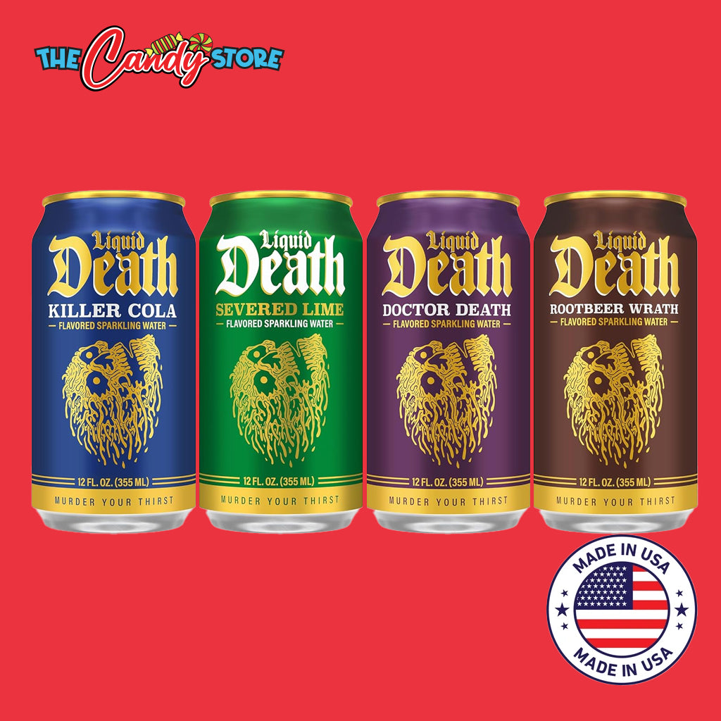 Liquid Death Low Sugar Flavoured Sparking Water