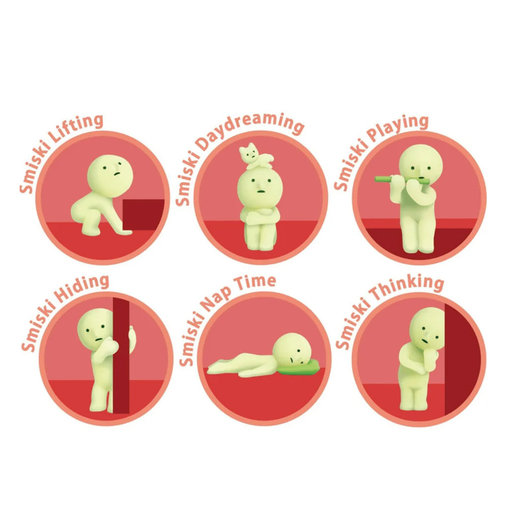 Smiski Living Series Decorative Mini Figures Blind Box