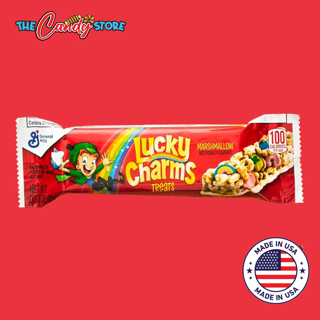 Lucky Charms Breakfast Cereal Marshmallow Treat Bars