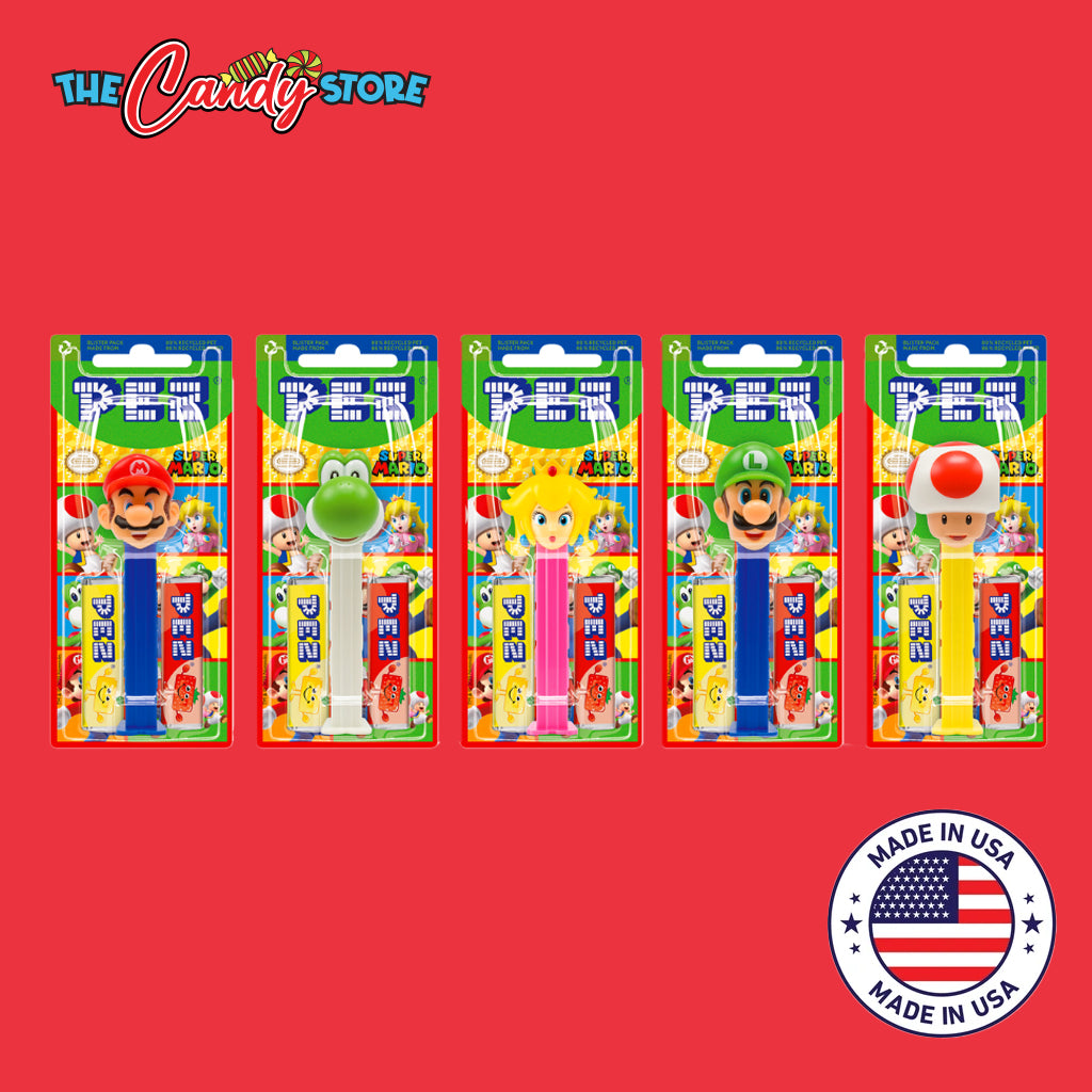 Pez Nintendo Super Mario Candy Dispenser