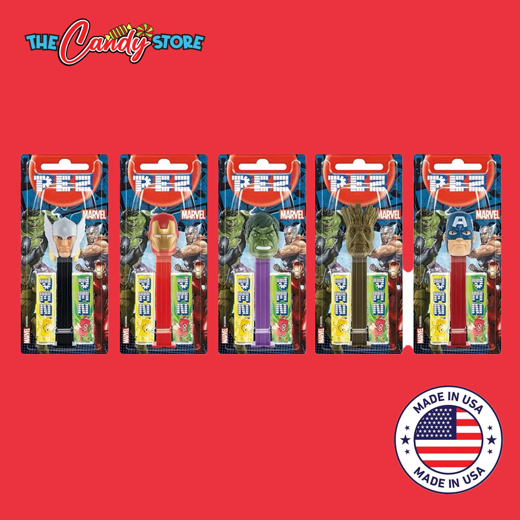 Pez Marvel Avengers Candy Dispenser