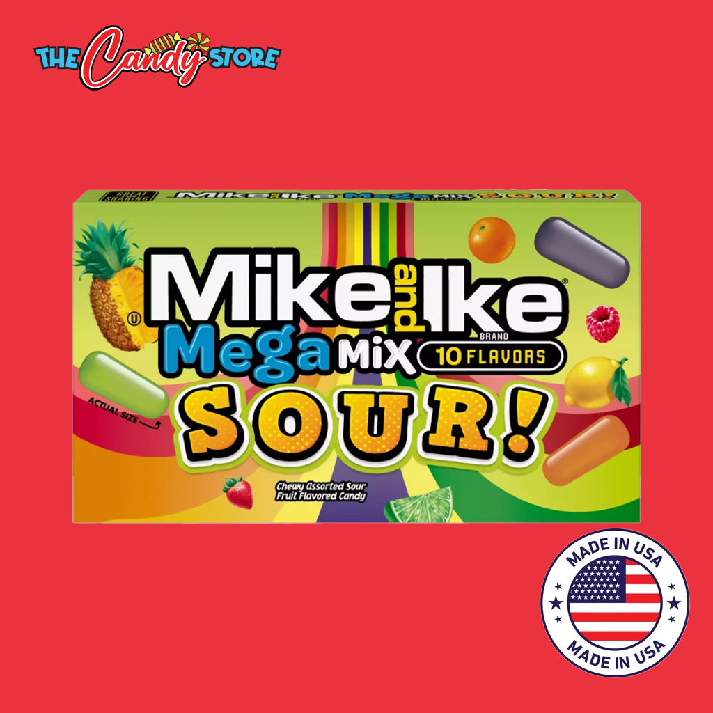 Mike and Ike SOUR! Mega Mix Chewy Candy