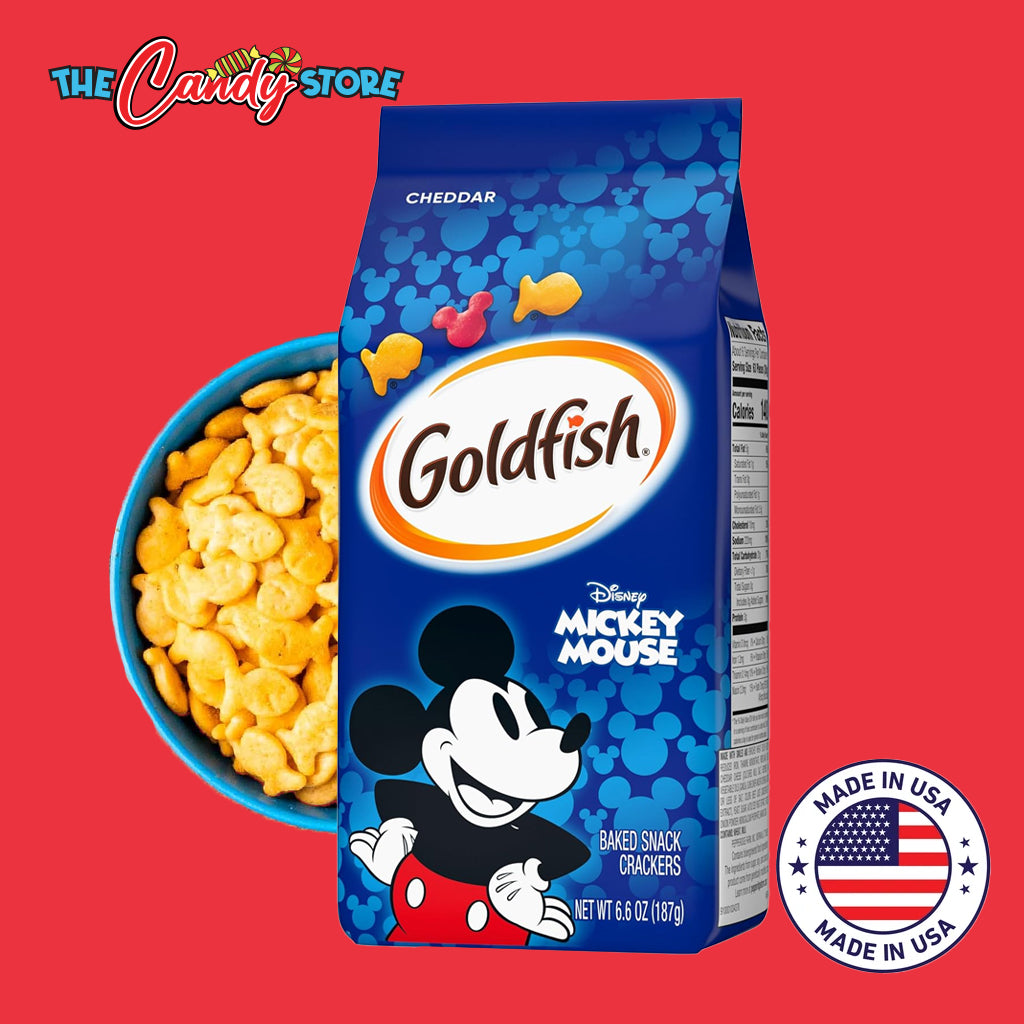 Goldfish Mickey Mouse Cheddar Crackers