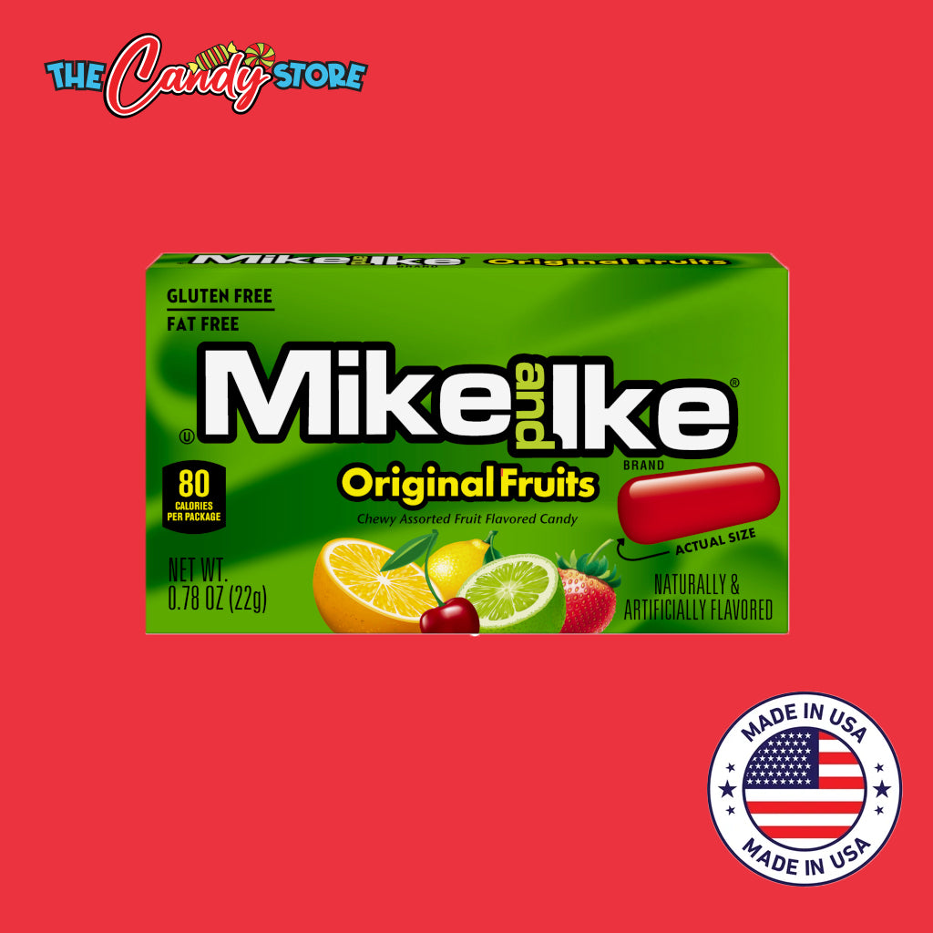 Mike and Ike Original Fruits Chewy Candy