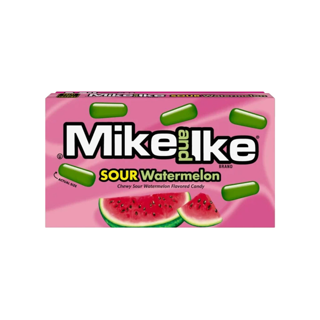Mike and Ike Sour Watermelon Chewy Candy