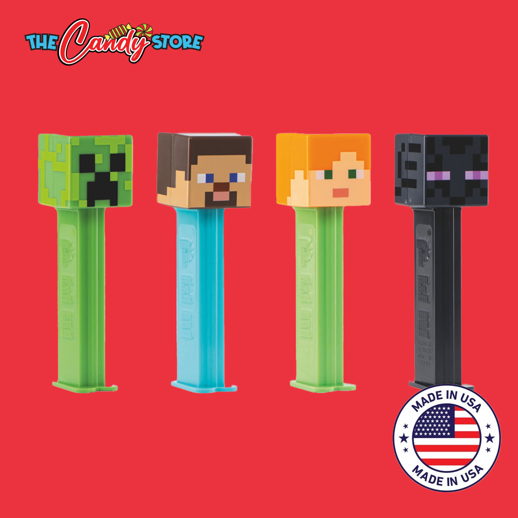 Pez Minecraft Candy Dispenser