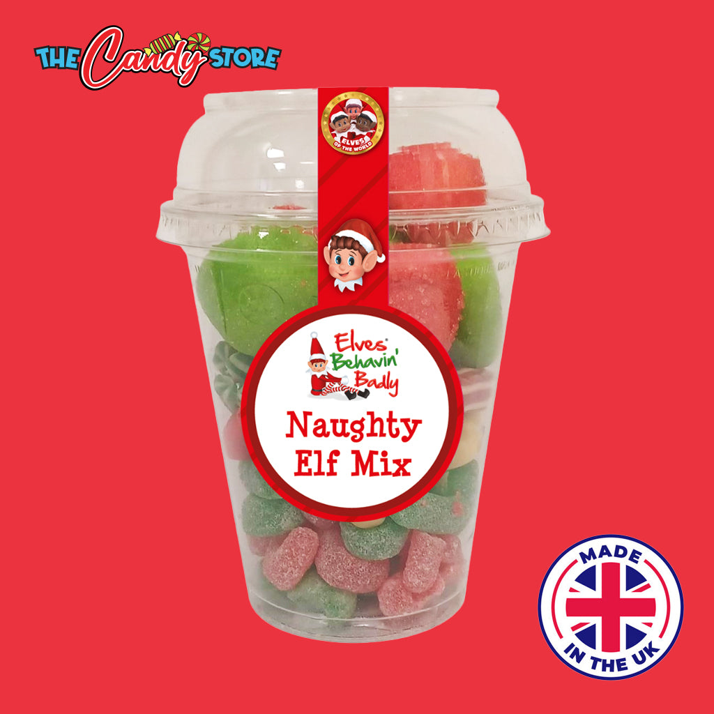 Elves Behavin' Badly Naughty Elf Mix Candy Cup