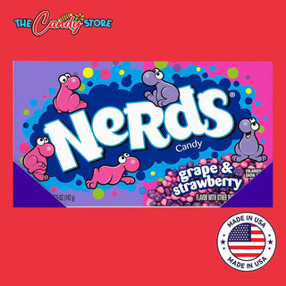 Nerds Grape & Strawberry Theatre Candy Box