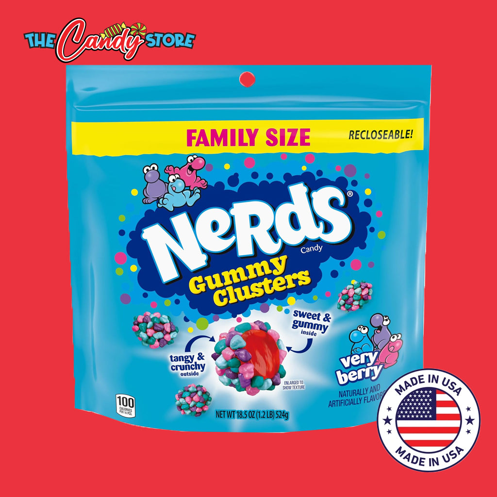 Nerds Very Berries Gummy Clusters Candy