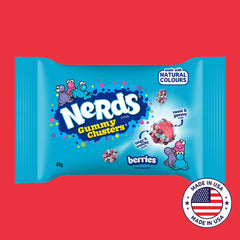 Nerds Gummy Clusters Berries Fruit Flavour Candy Bag