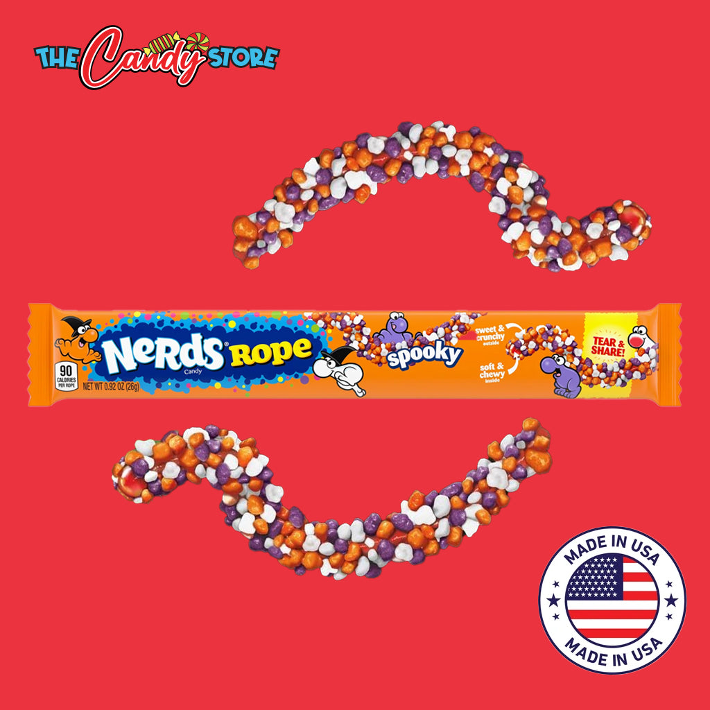 Nerds Spooky Halloween Ropes Soft Chewy Candy