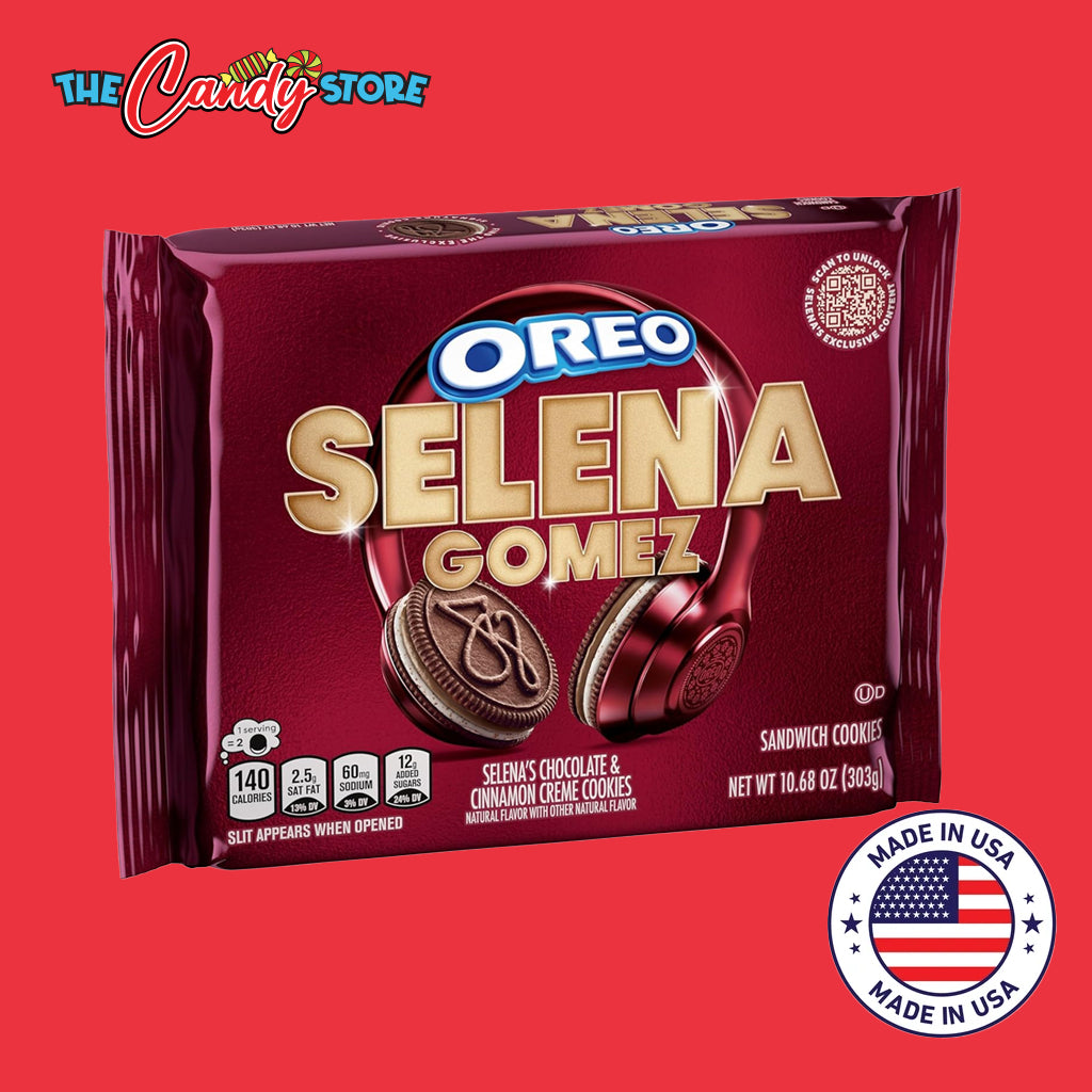 OREO Selena Gomez Chocolate & Cinnamon Creme Sandwich Cookies