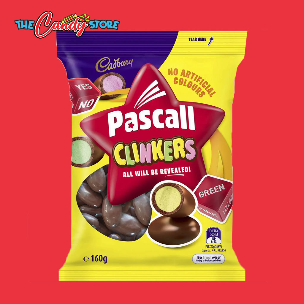 Cadbury Pascall Clinkers Chocolate Coated Candy