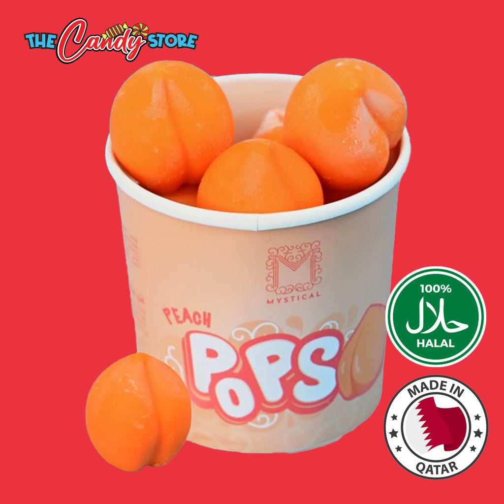 Mystical Handcrafted Real Peach POPS Ice Cream