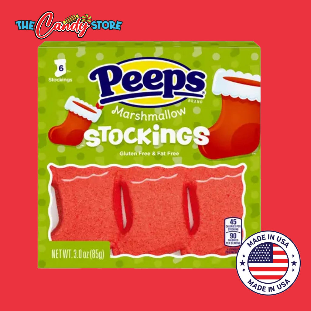 PEEPS Xmas Stocking Marshmallow Candy
