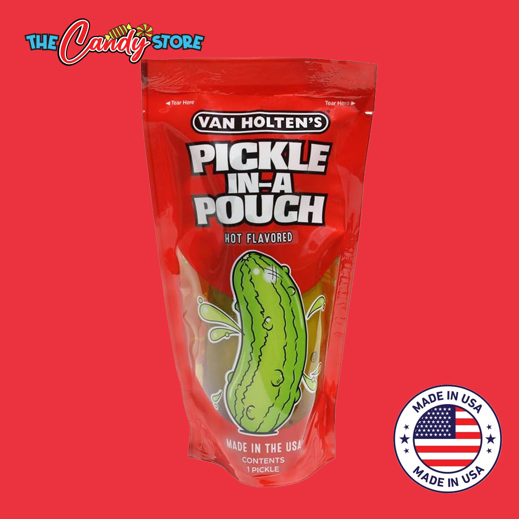 Van Holten's Jumbo HOT Pickle-In-A-Pouch