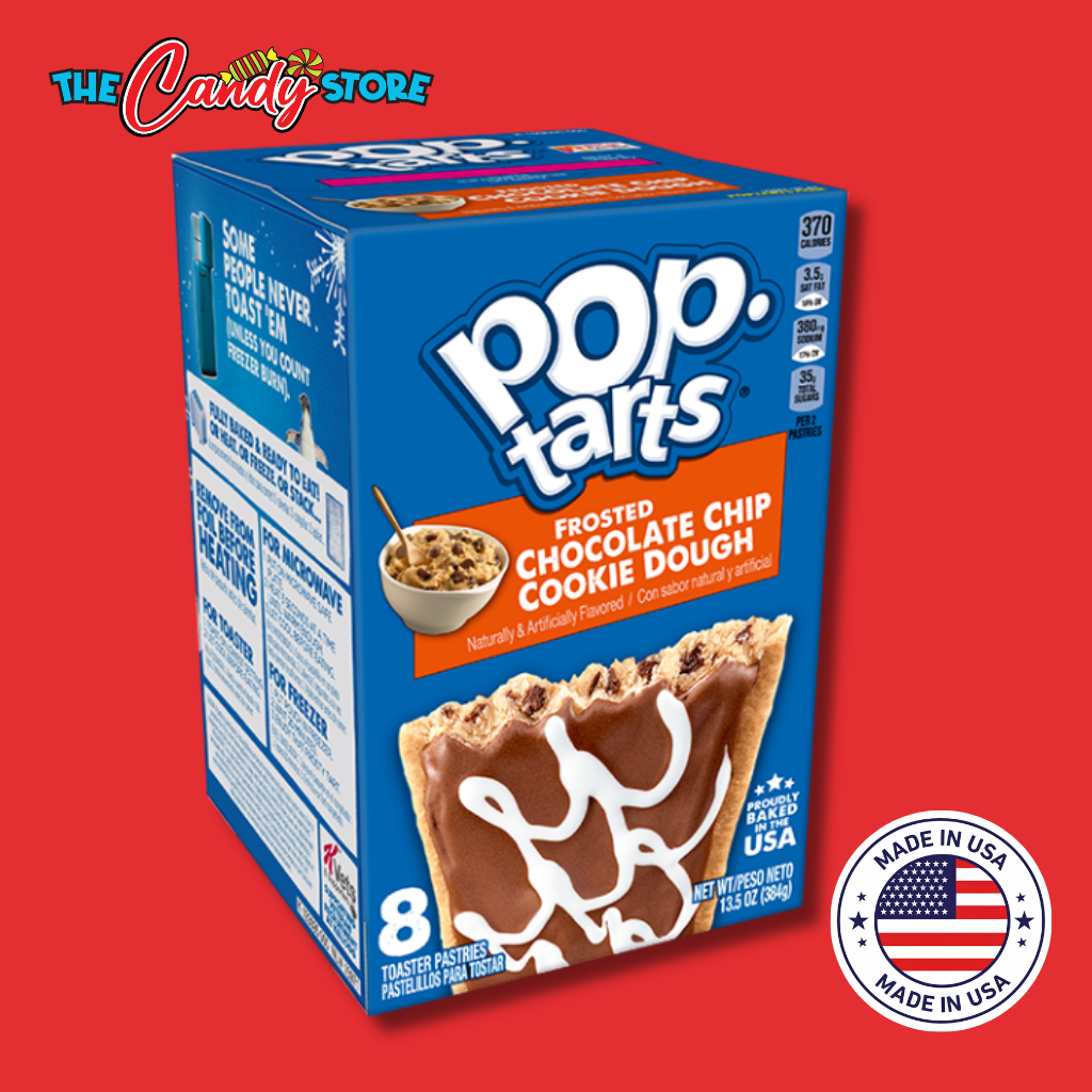 Pop-Tarts Frosted Chocolate Chip Cookie Dough - The Candy Store