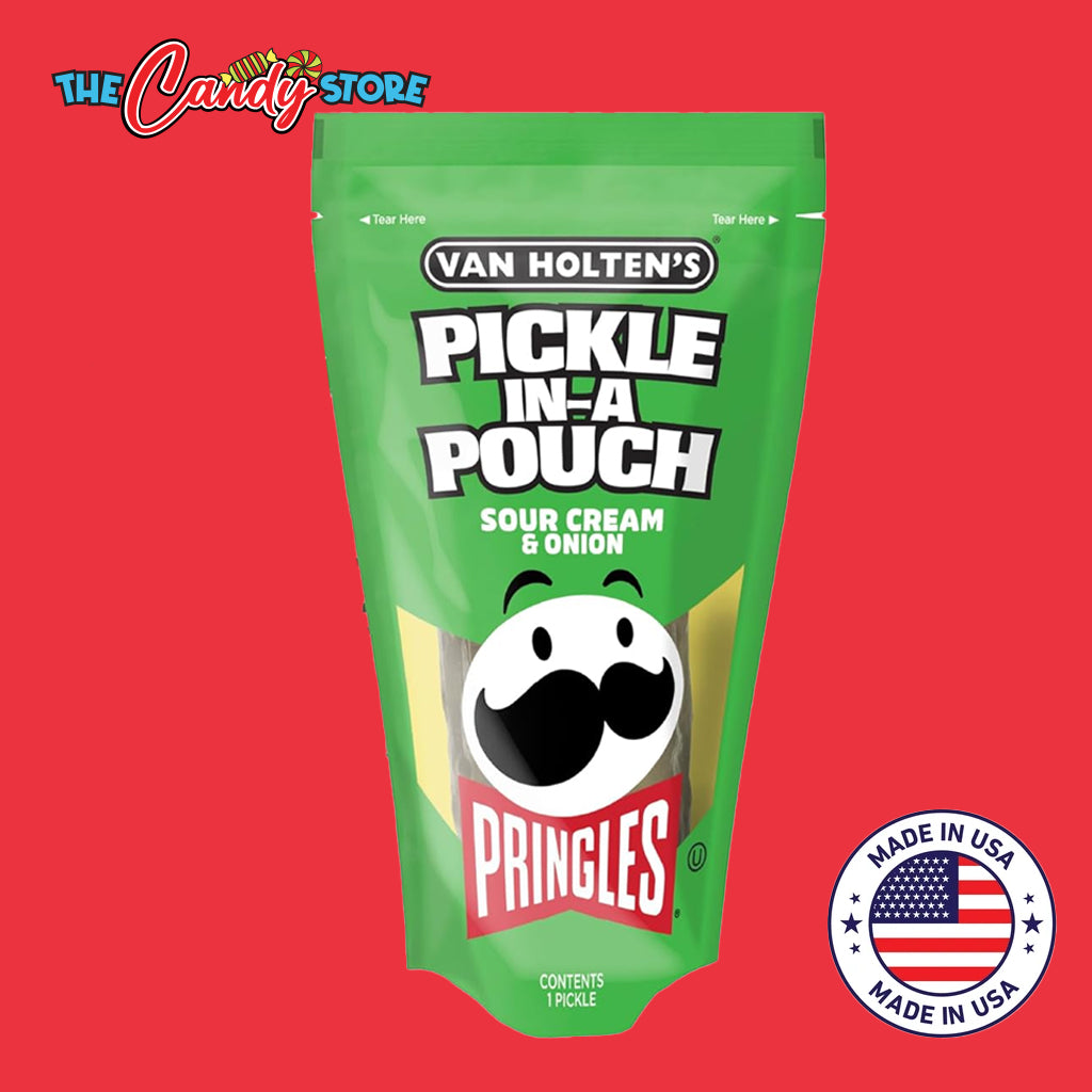 Van Holten's Pickle-In-A-Pouch Pringles Sour Cream & Onion Snack