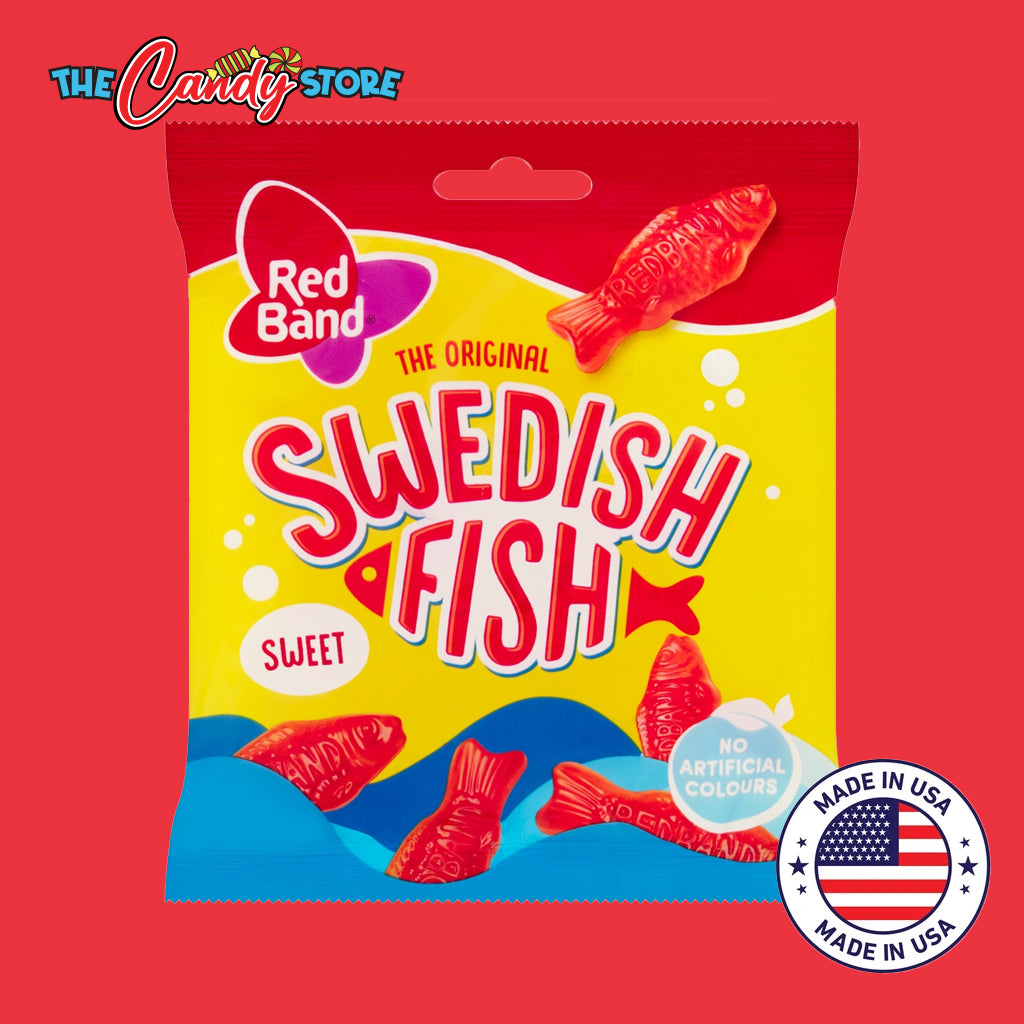 Red Band The Original Swedish Fish Gummy Candy