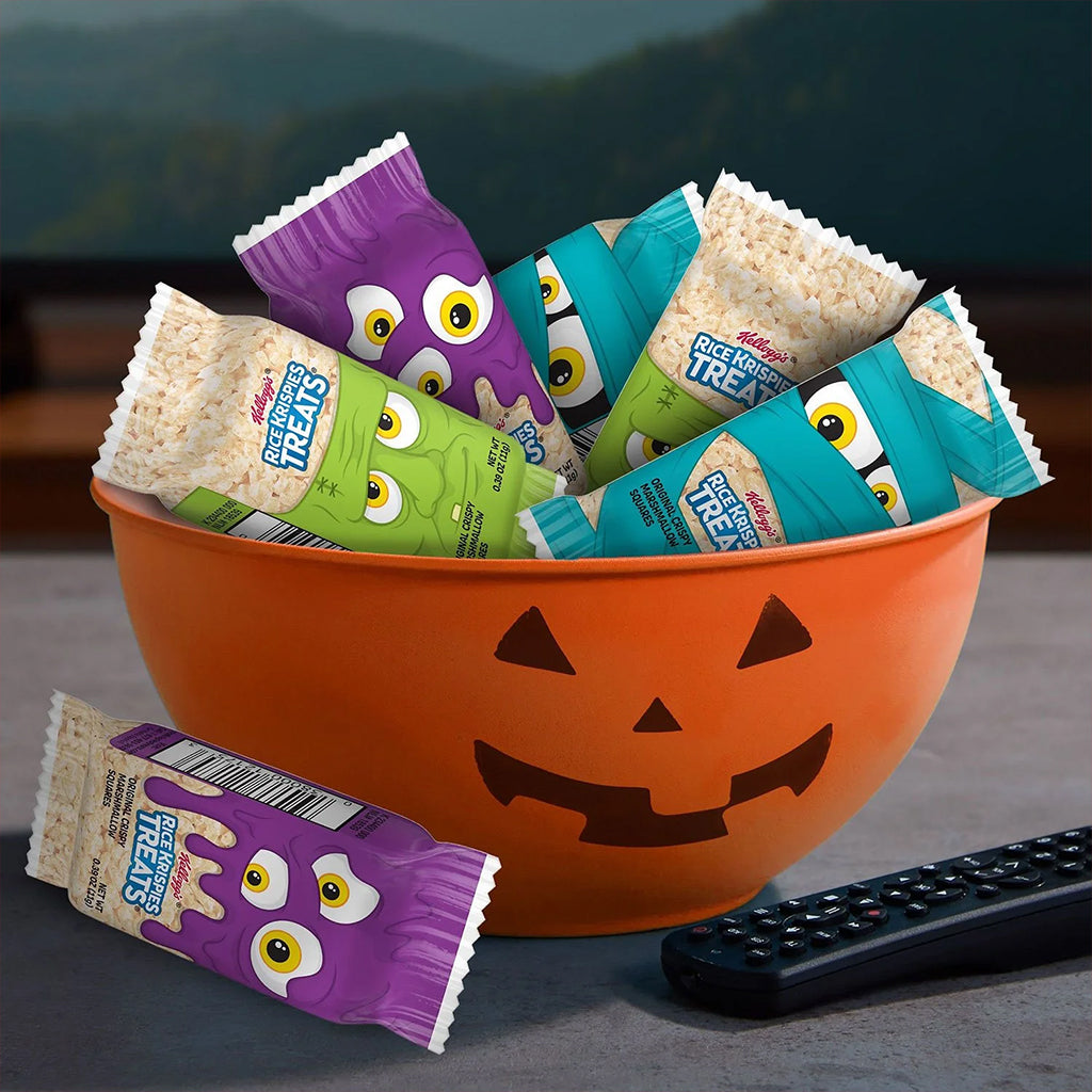 Kellogg's Rice Krispies Treats Halloween Edition Mini Crispy Marshmallow Squares