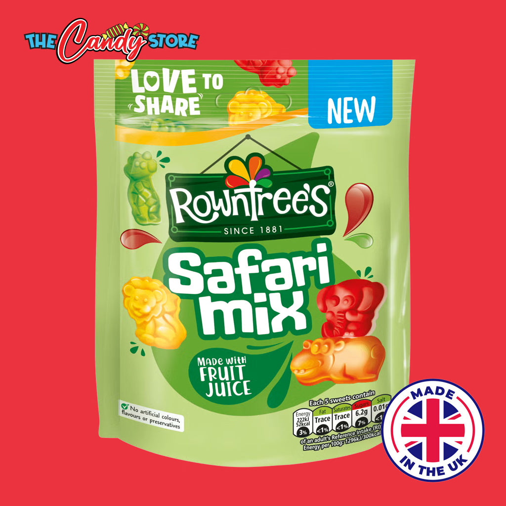 Rowntree's Safari Mix Fruity Chewy Candy