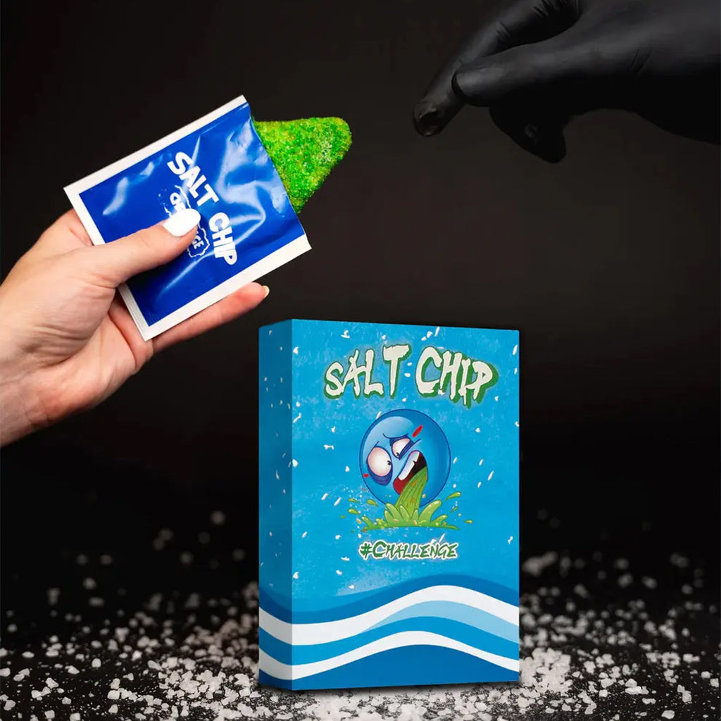 Hot Salt Chip Challenge [Warning!]