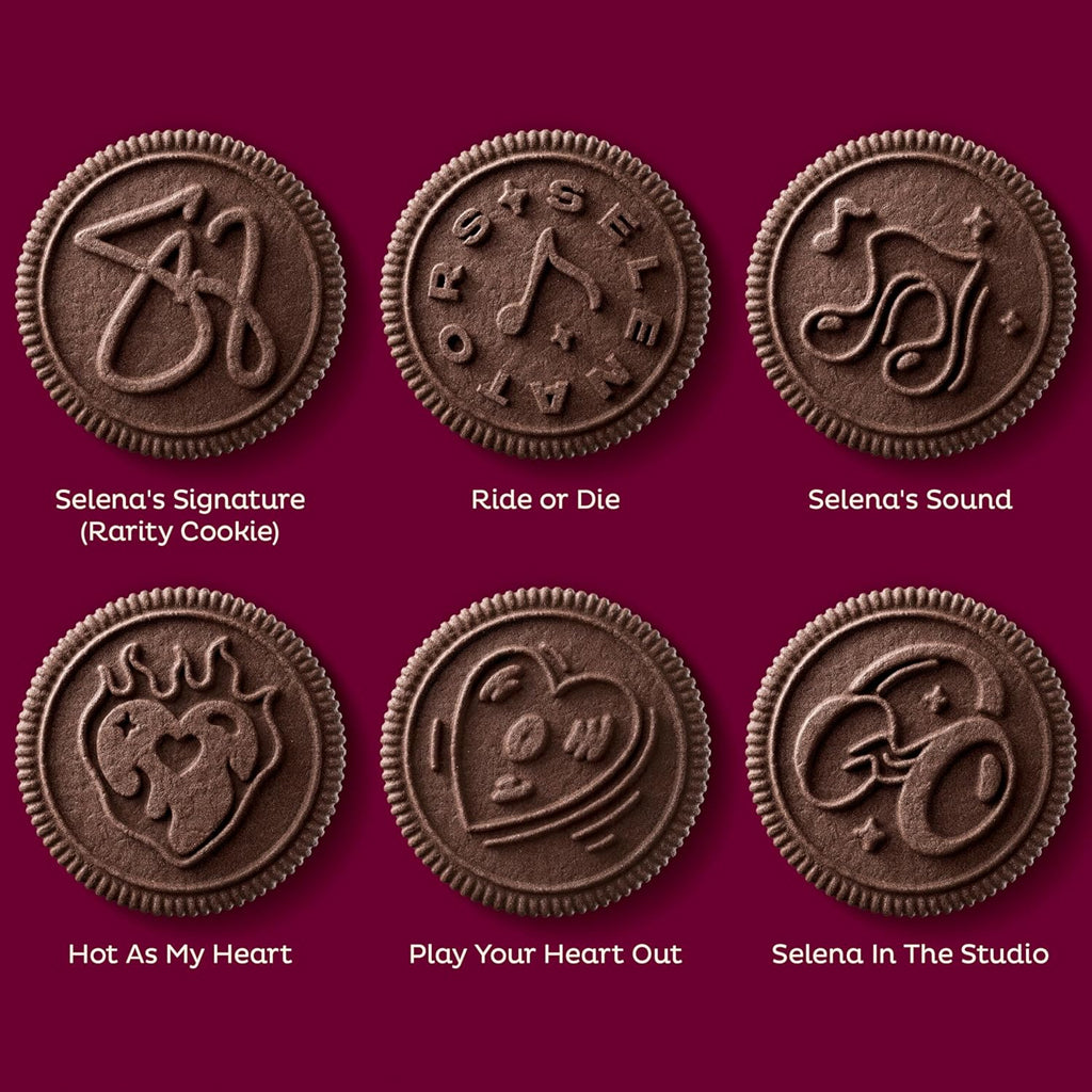 OREO Selena Gomez Chocolate & Cinnamon Creme Sandwich Cookies