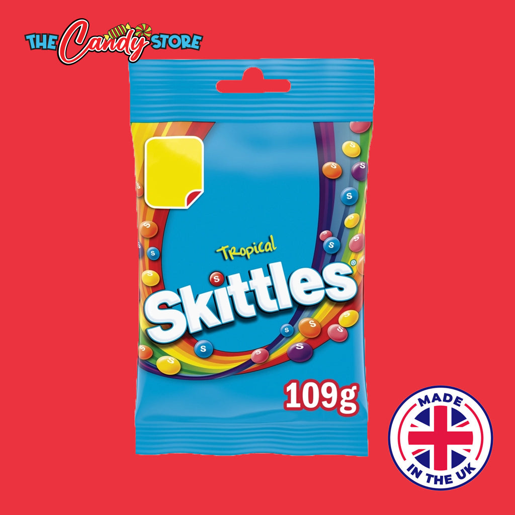 Skittles Tropical Flavoured Sweet Bag