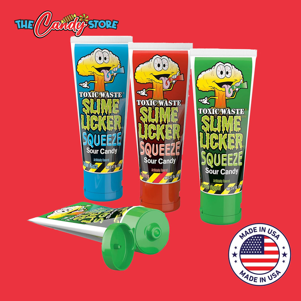 Toxic Waste Slime Licker Squeeze Sour Candy