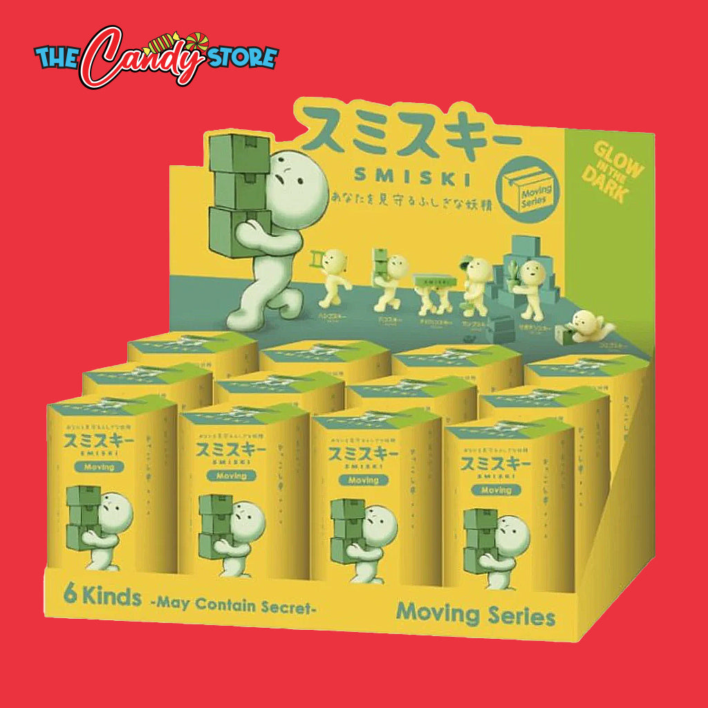 Smiski Moving Series Glow In The Dark Blind Box