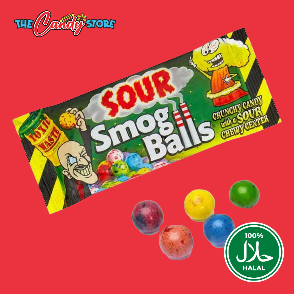 Toxic Waste Sour Smog Candy Balls