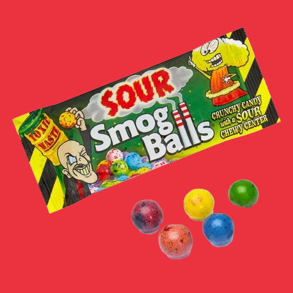 Toxic Waste Sour Smog Balls 48g