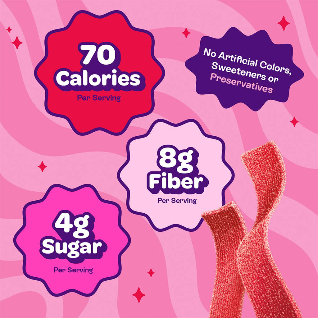 Joyride Strawberry Sour Strips