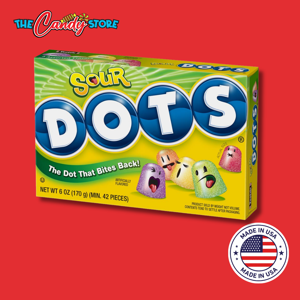 Tootsie Dots Sour Edition - The Candy Store