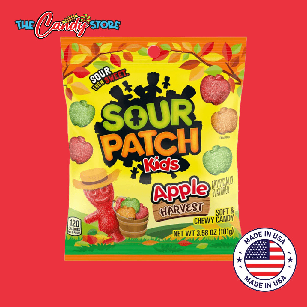 Sour Patch Kids Apple Harvest Flavour Soft Chewy Candy