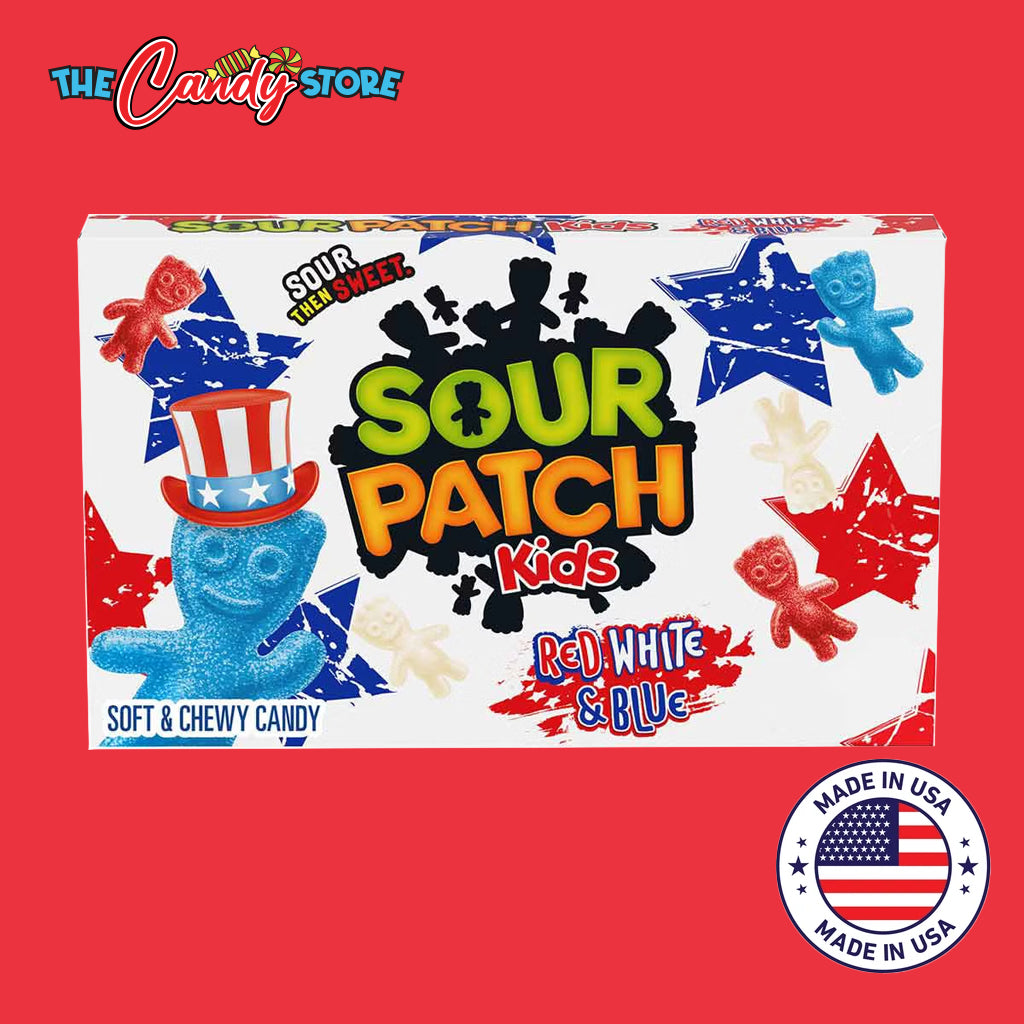 Sour Patch Kids Red, White & Blue Soft Chewy Candy